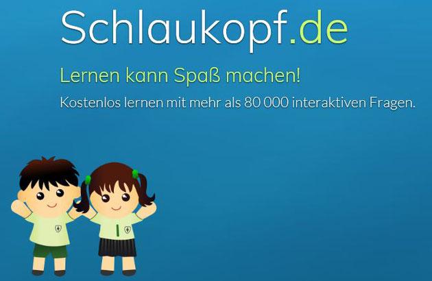 Lernprogramm Schlaukopf.de